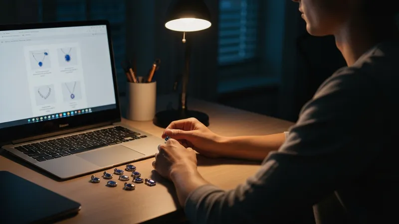 Pendentifs saphir en ligne : avantages et précautions