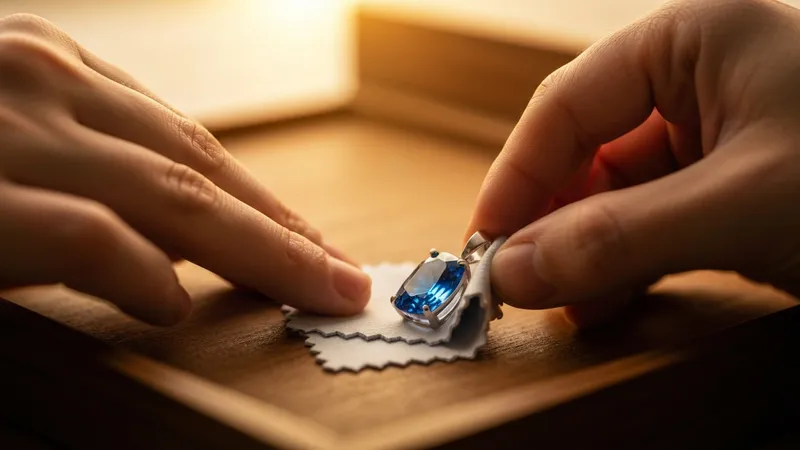 Prévenir l'usure des pendentifs saphir : bonnes pratiques
